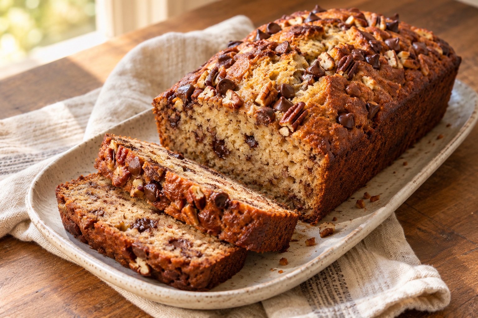 Best Banana Bread — AI-generated recipe illustration