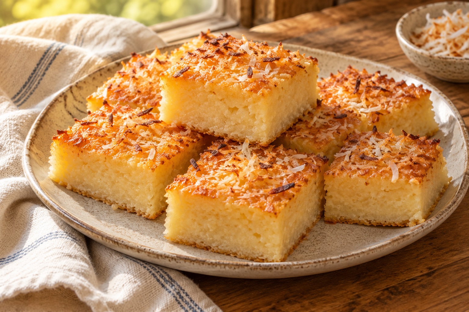 Cassava Cake #1 — AI-generated recipe illustration