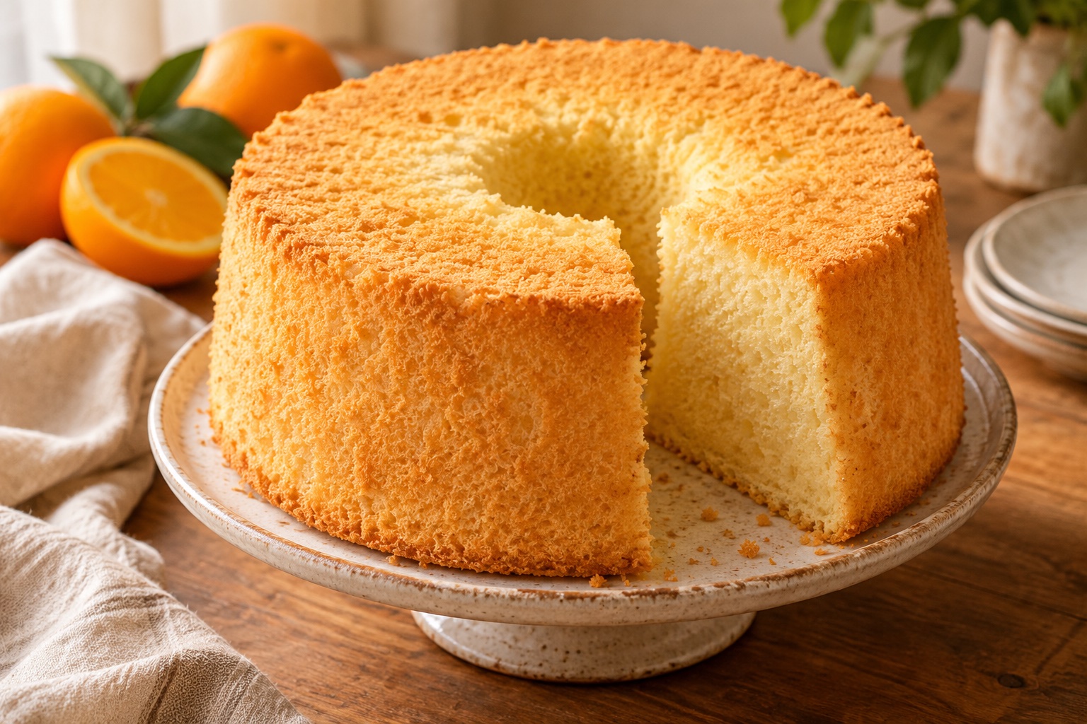 Chiffon Cake — AI-generated recipe illustration