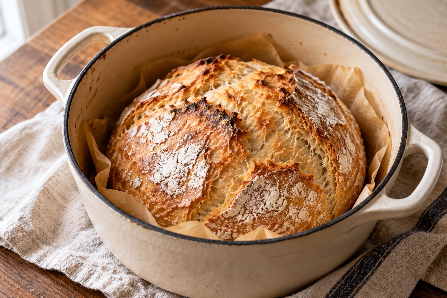 Crusty Bread — AI-generated recipe illustration