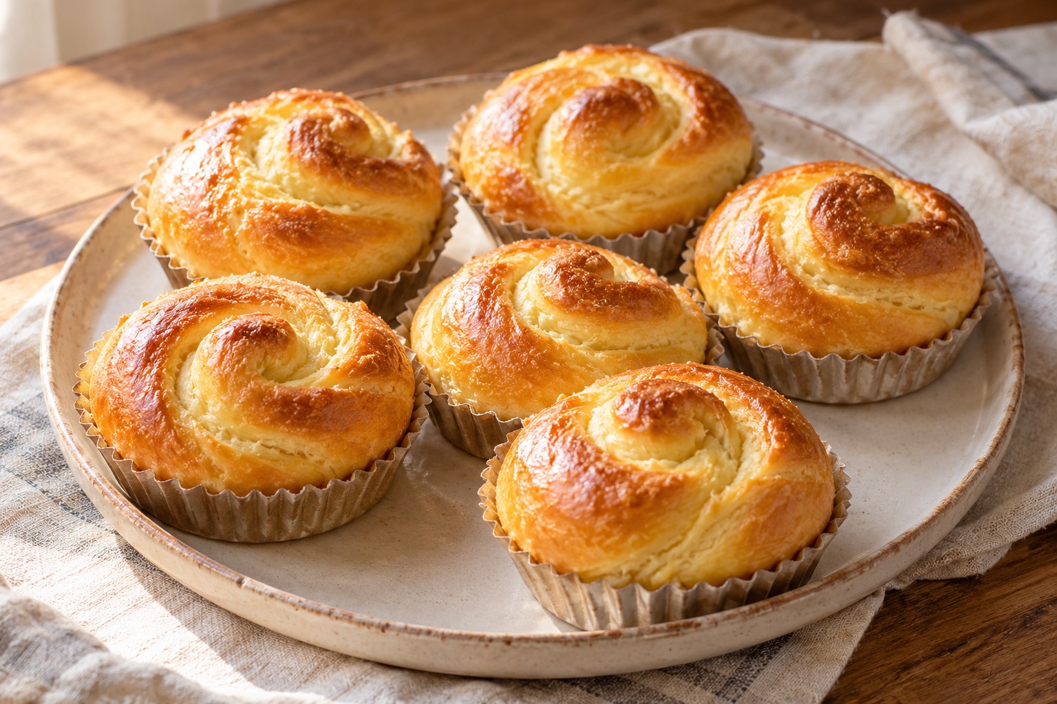 Ensaymada #4 — AI-generated recipe illustration