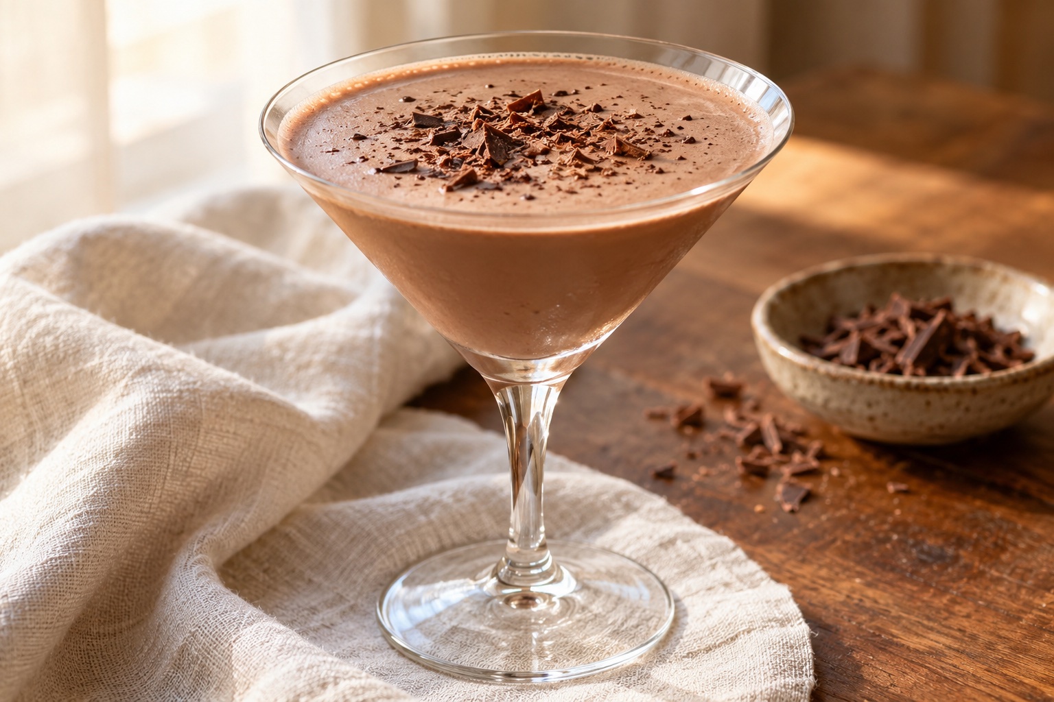 Godiva Chocolate Martini — AI-generated recipe illustration