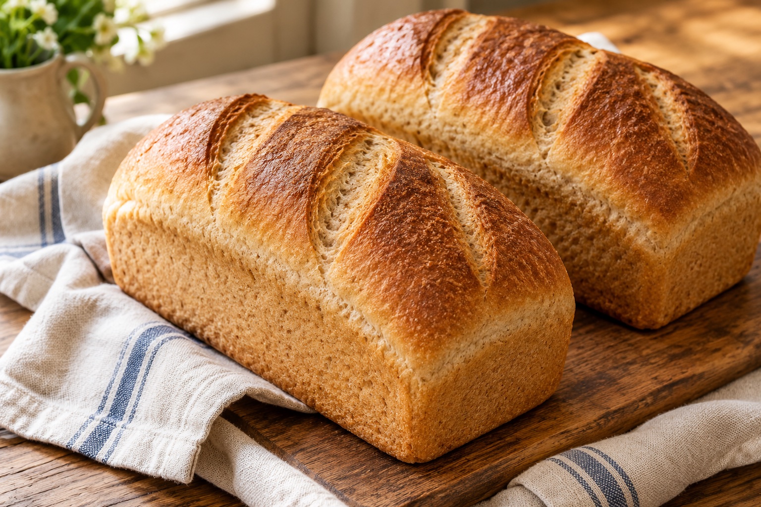 Honey Wheat Bread — AI-generated recipe illustration