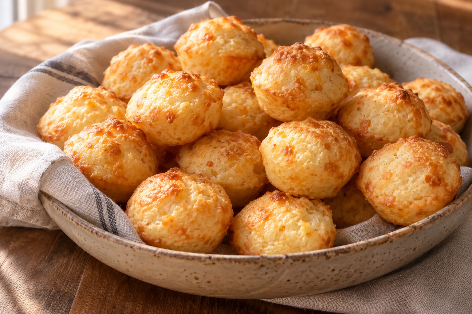 Pao de Queijo — AI-generated recipe illustration