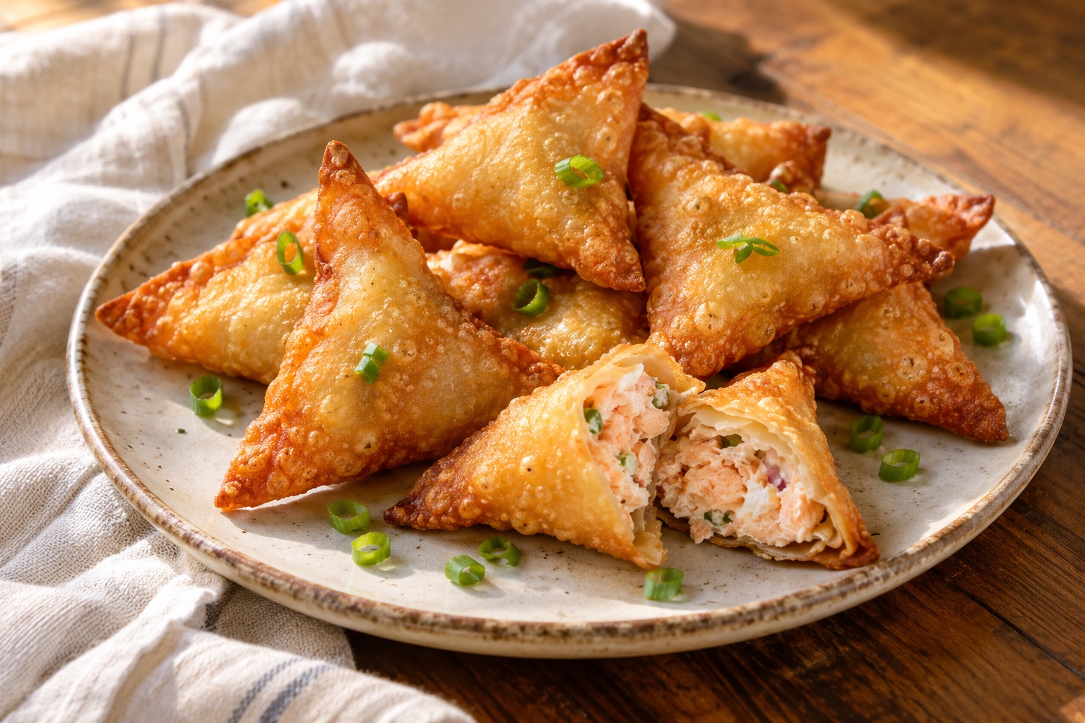 Salmon Rangoon — AI-generated recipe illustration