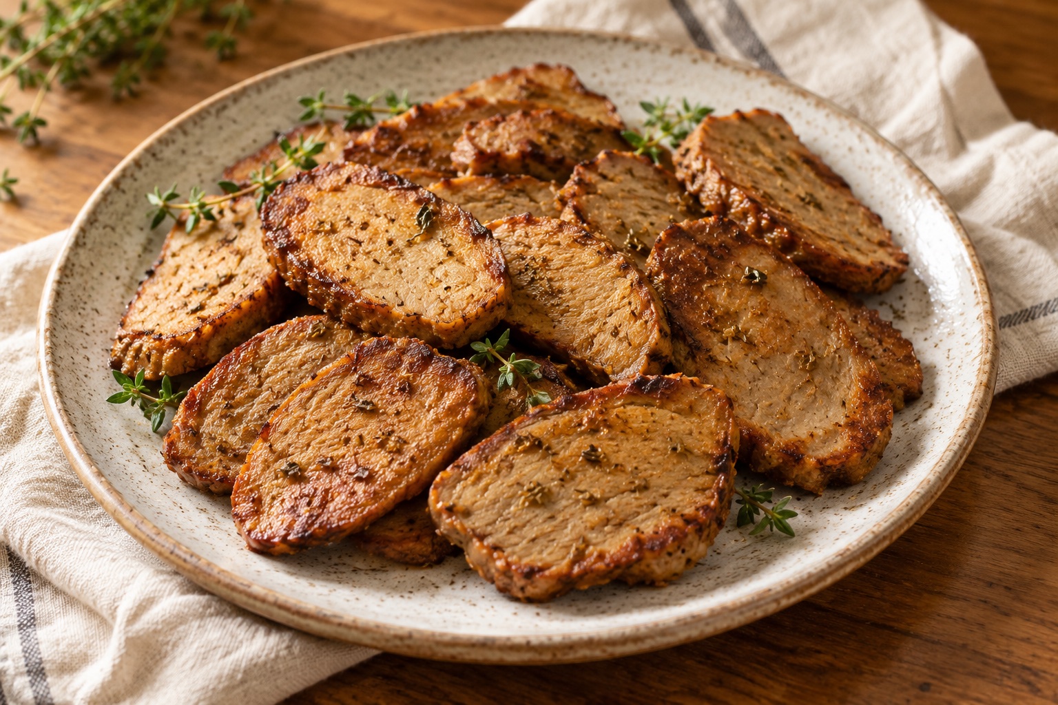 Seitan — AI-generated recipe illustration