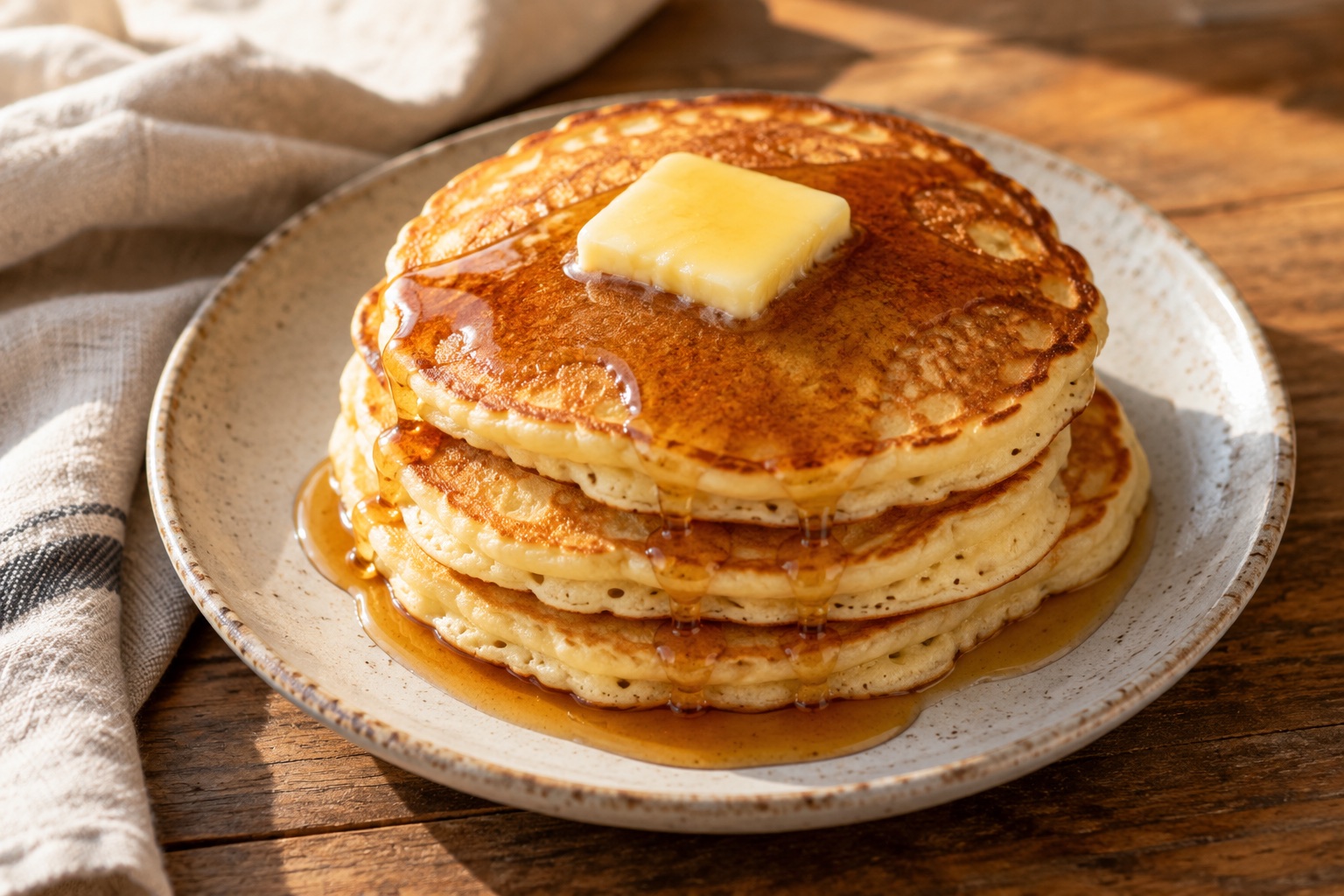 Simply Perfect Pancakes — AI-generated recipe illustration
