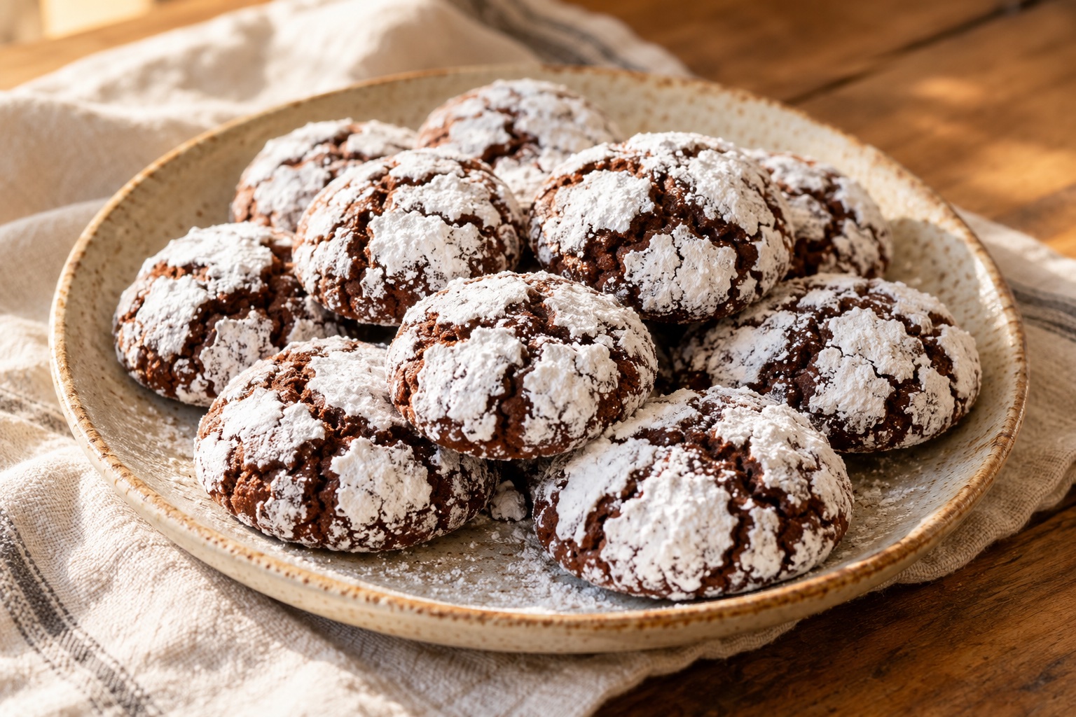 Snow-capped Cookies — AI-generated recipe illustration