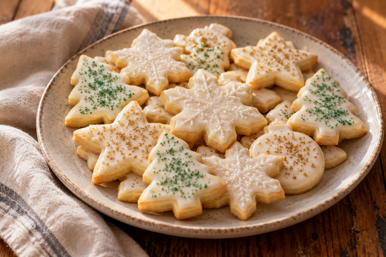Sugar Cookies ala Alton — AI-generated recipe illustration