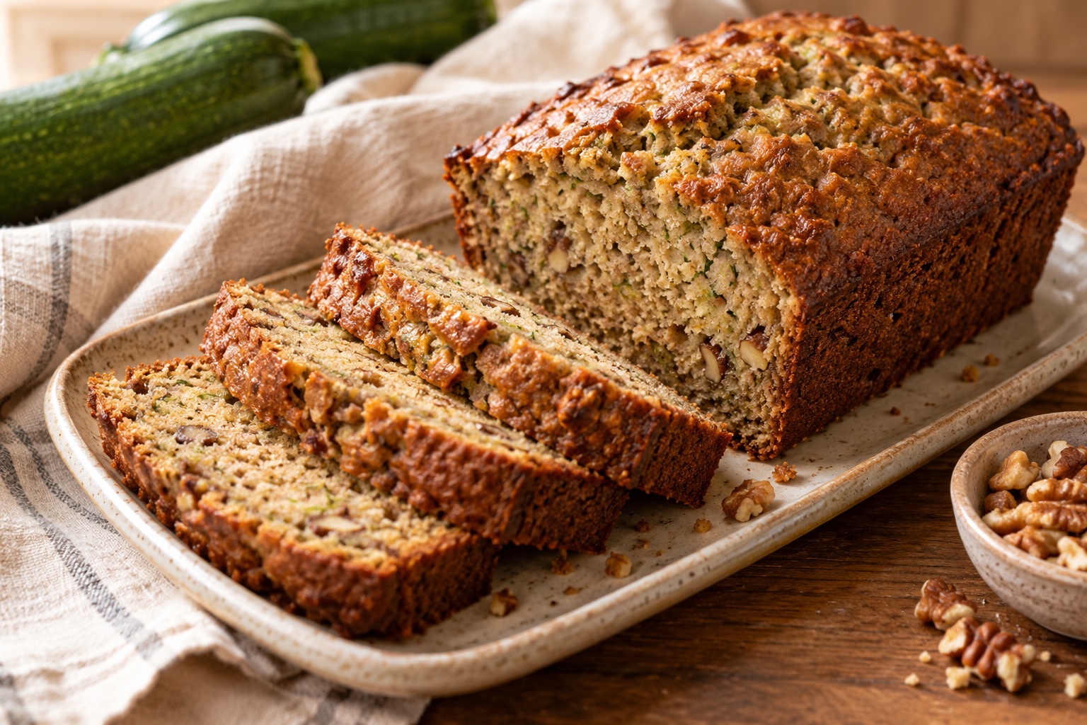 Zucchini Bread — AI-generated recipe illustration